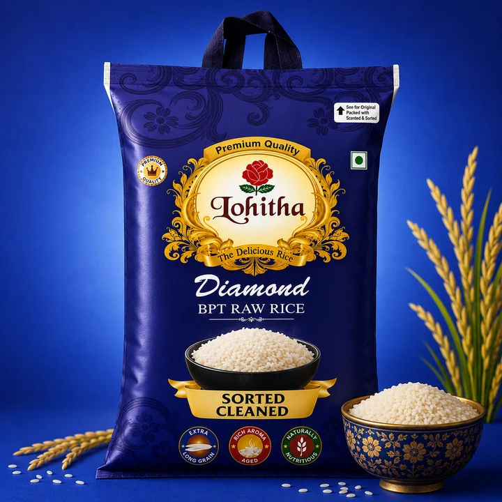 Diamond Old BPT Raw Rice