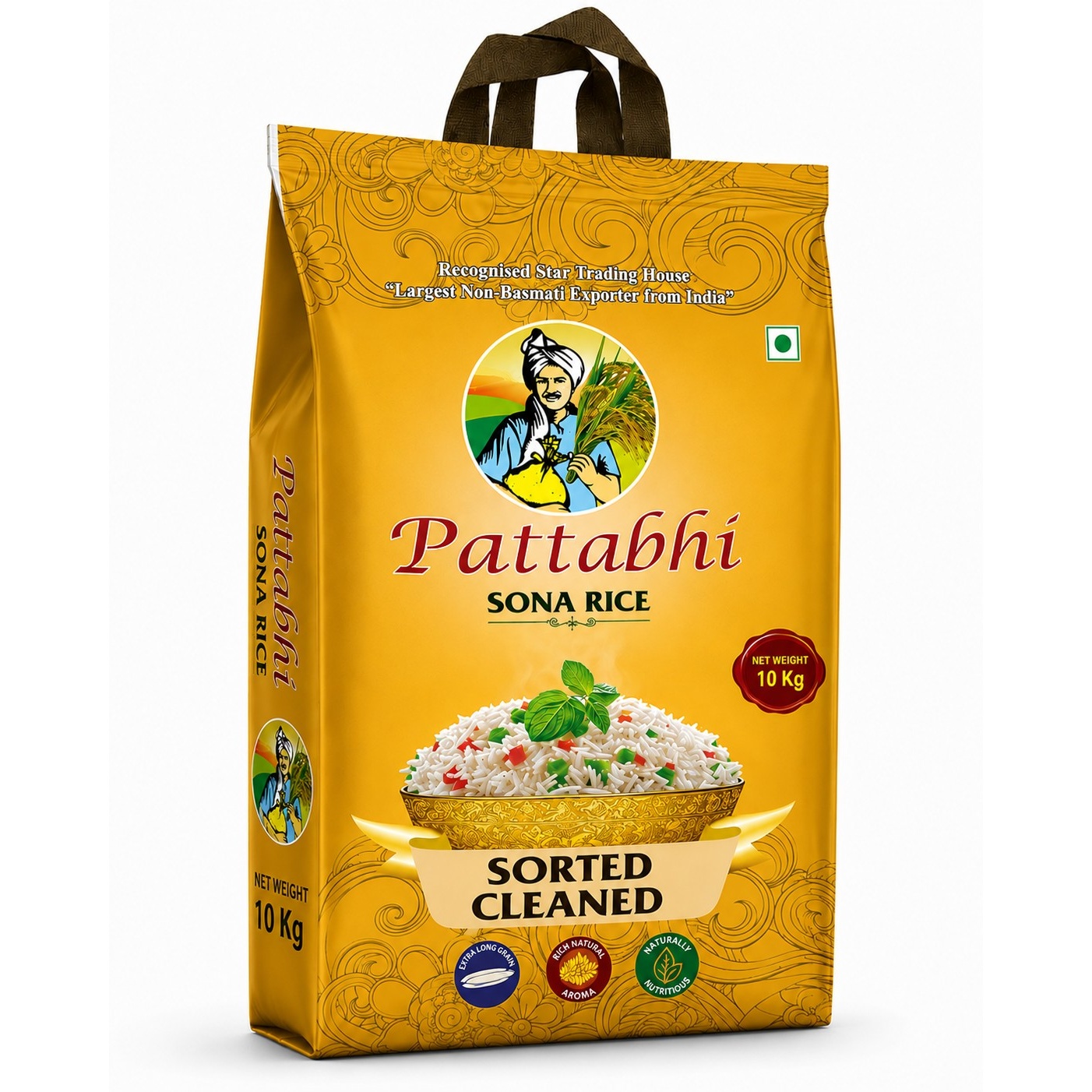 Pattabhi BPT Sona Rice 10Kgs